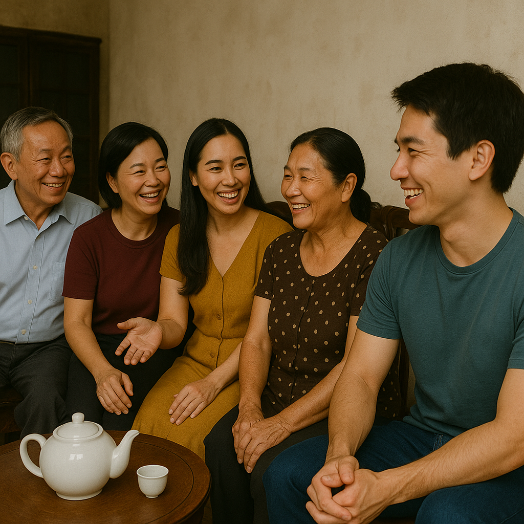 家族との会話