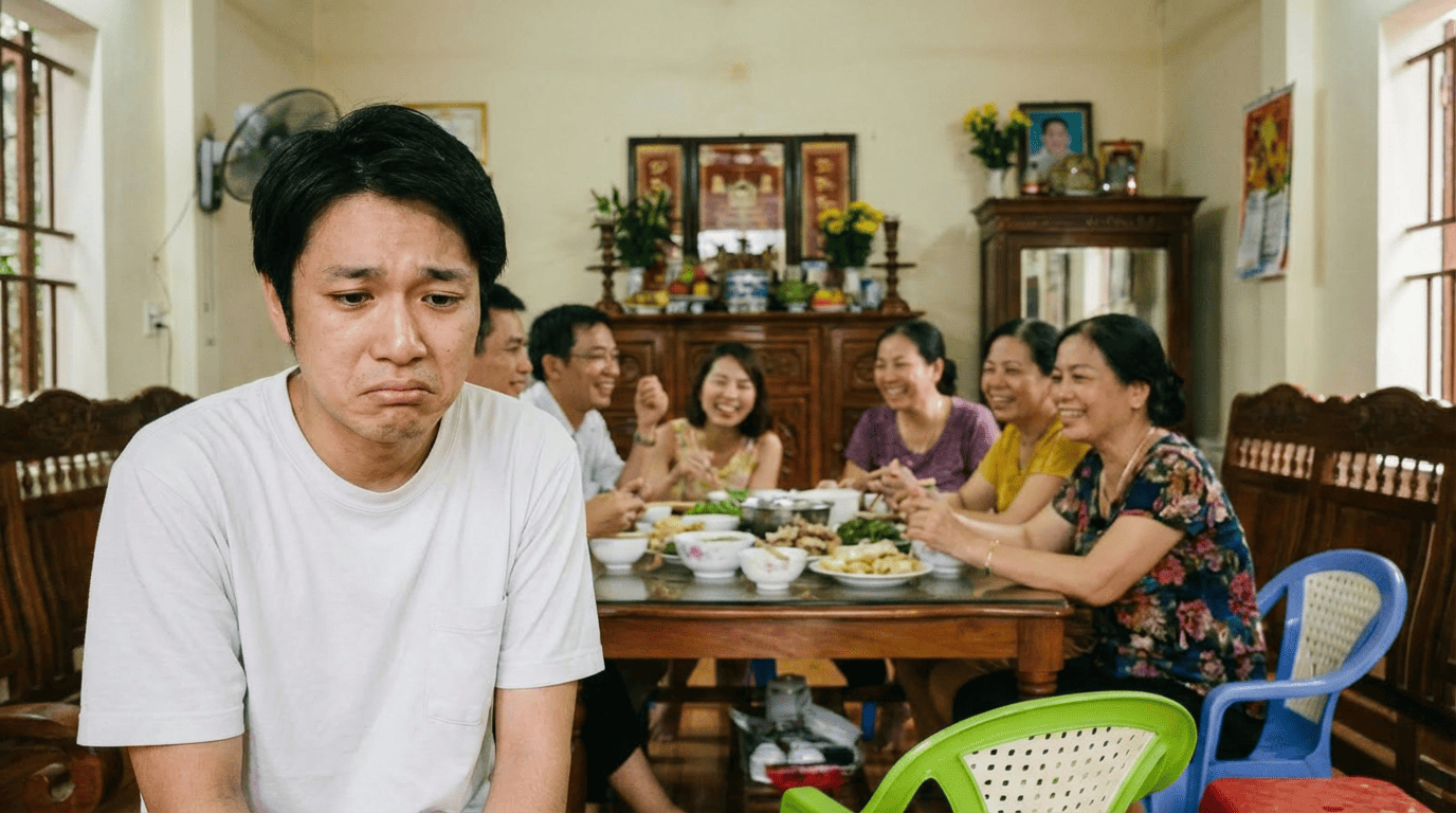 ベトナム人パートナーとの会話に悩む日本人男性