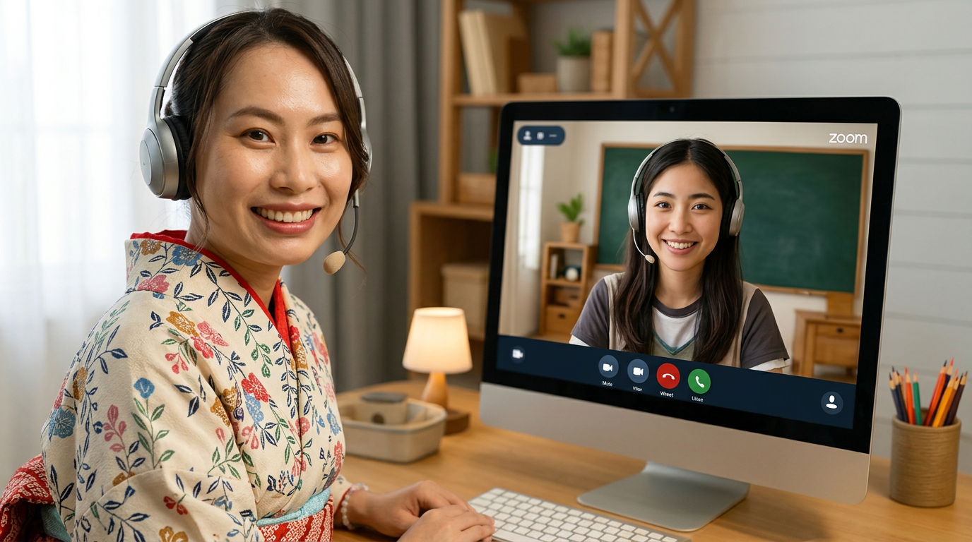 完全担任制とマンツーマンの様子