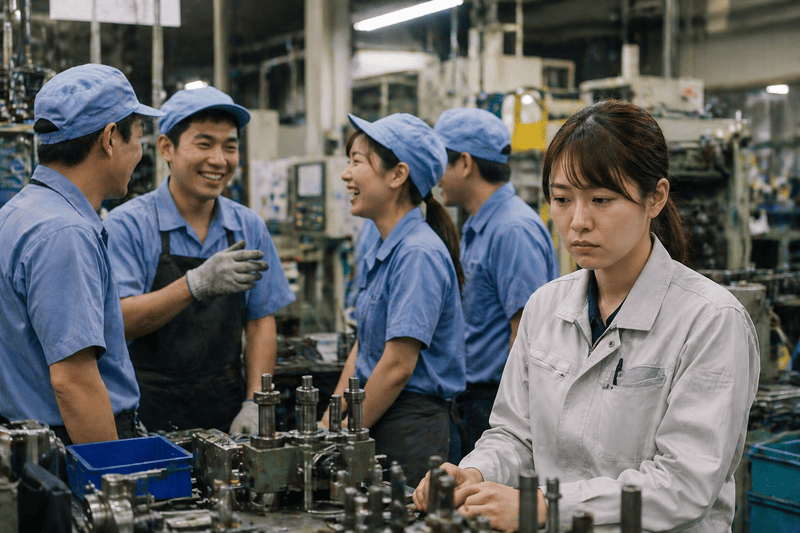 職場のベトナム人スタッフ