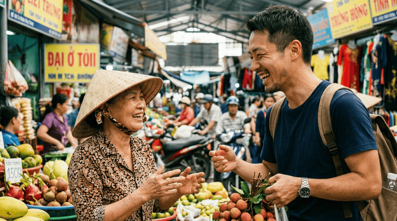 STAGE 1 自己紹介・注文・値段交渉